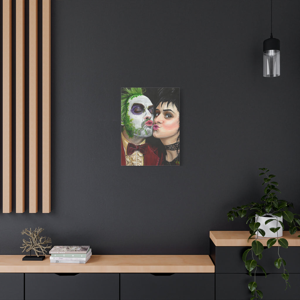 Lydia and Beetle- Canvas