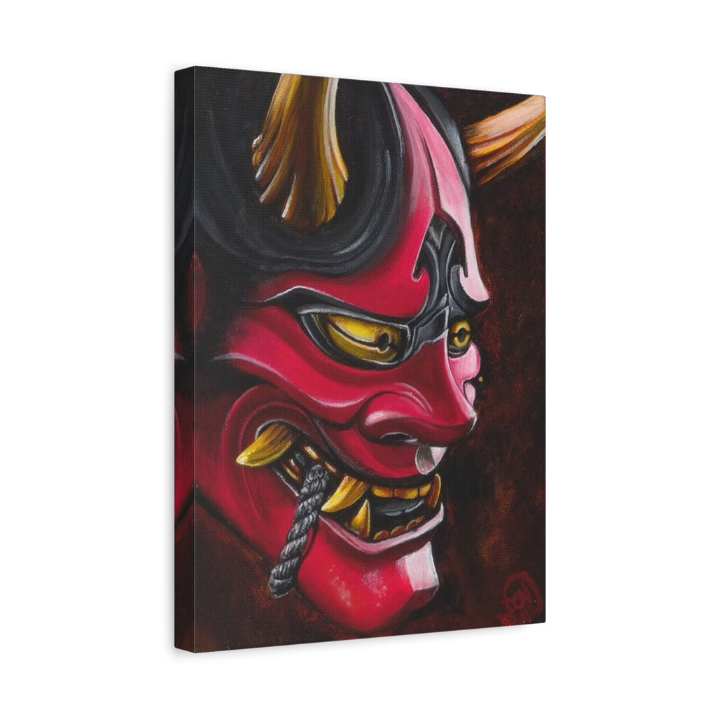 Oni Matte Canvas Print — Stretched Wall Art (1.25")