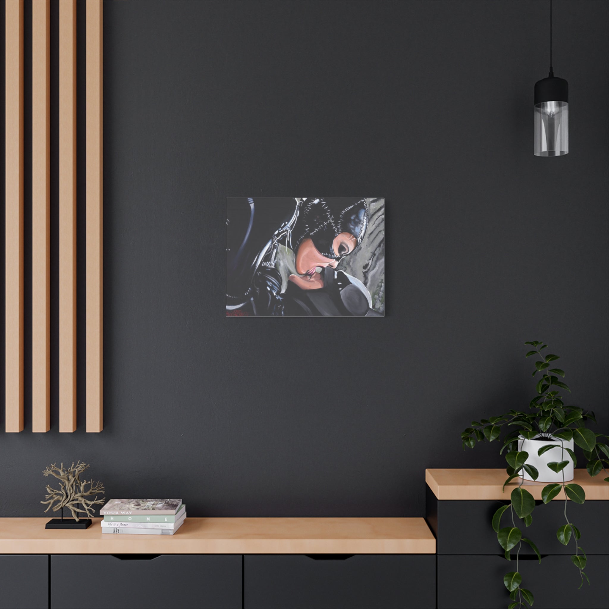 A Deadly Kiss-Canvas