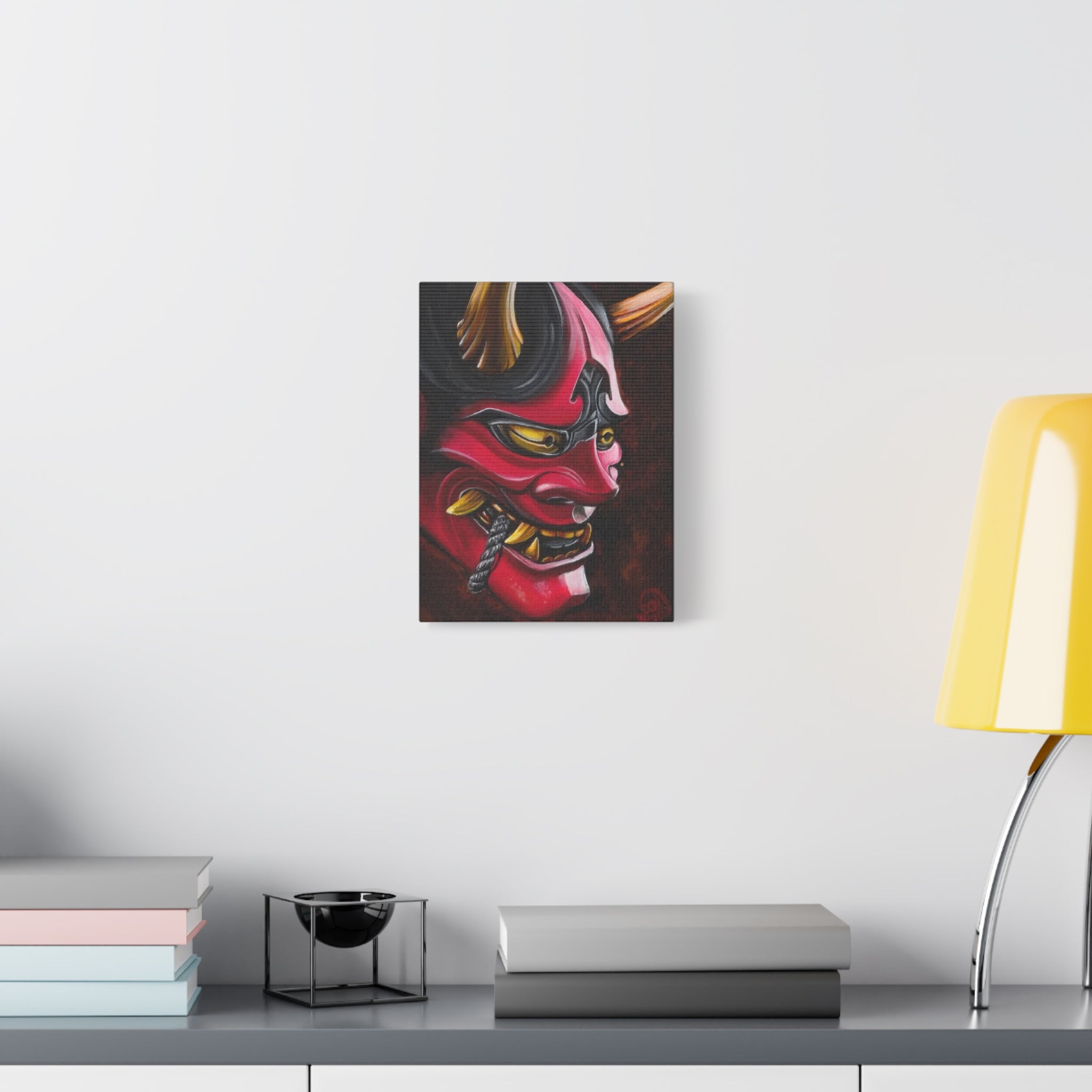 Oni Matte Canvas Print — Stretched Wall Art (1.25")