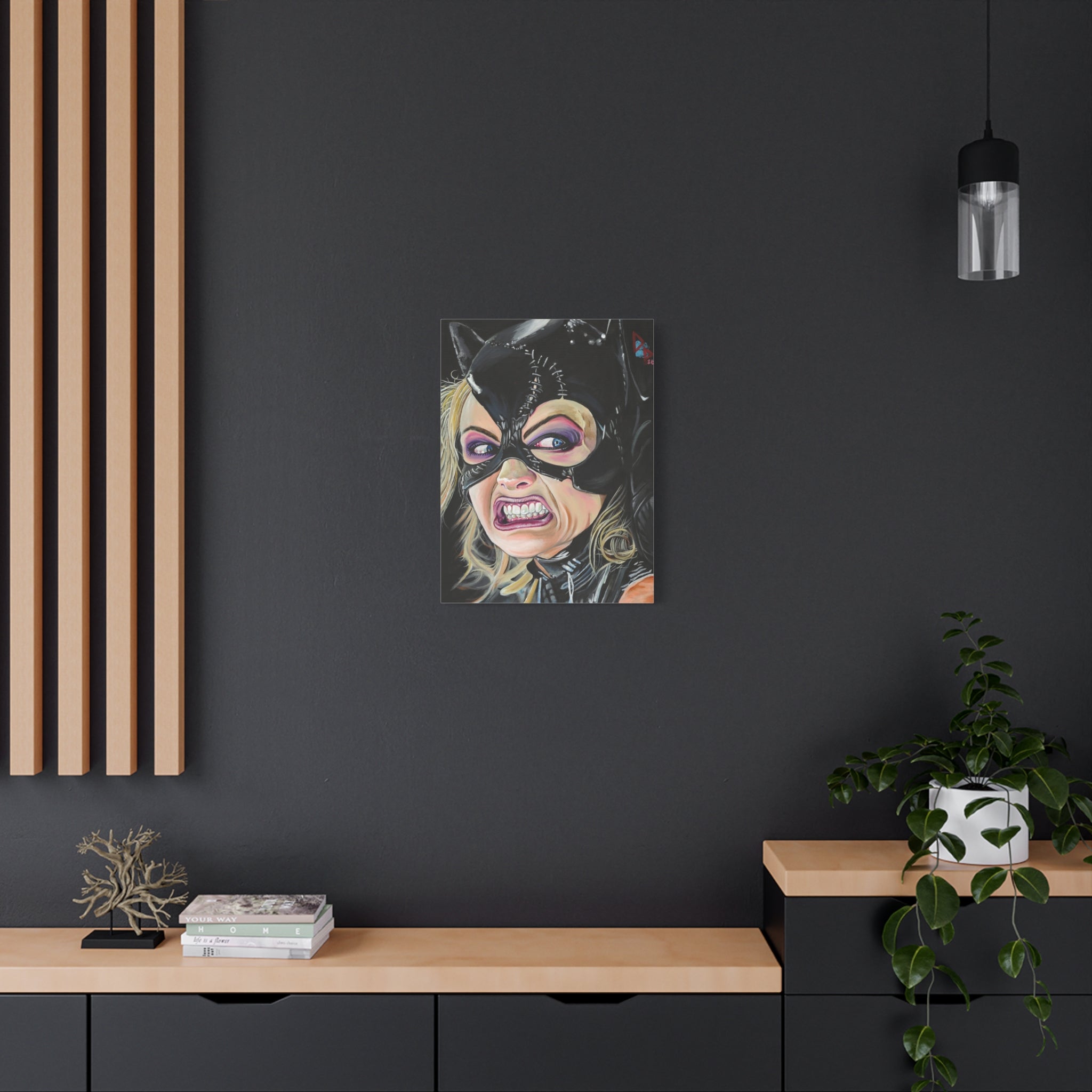 Here Kitty Kitty- Canvas