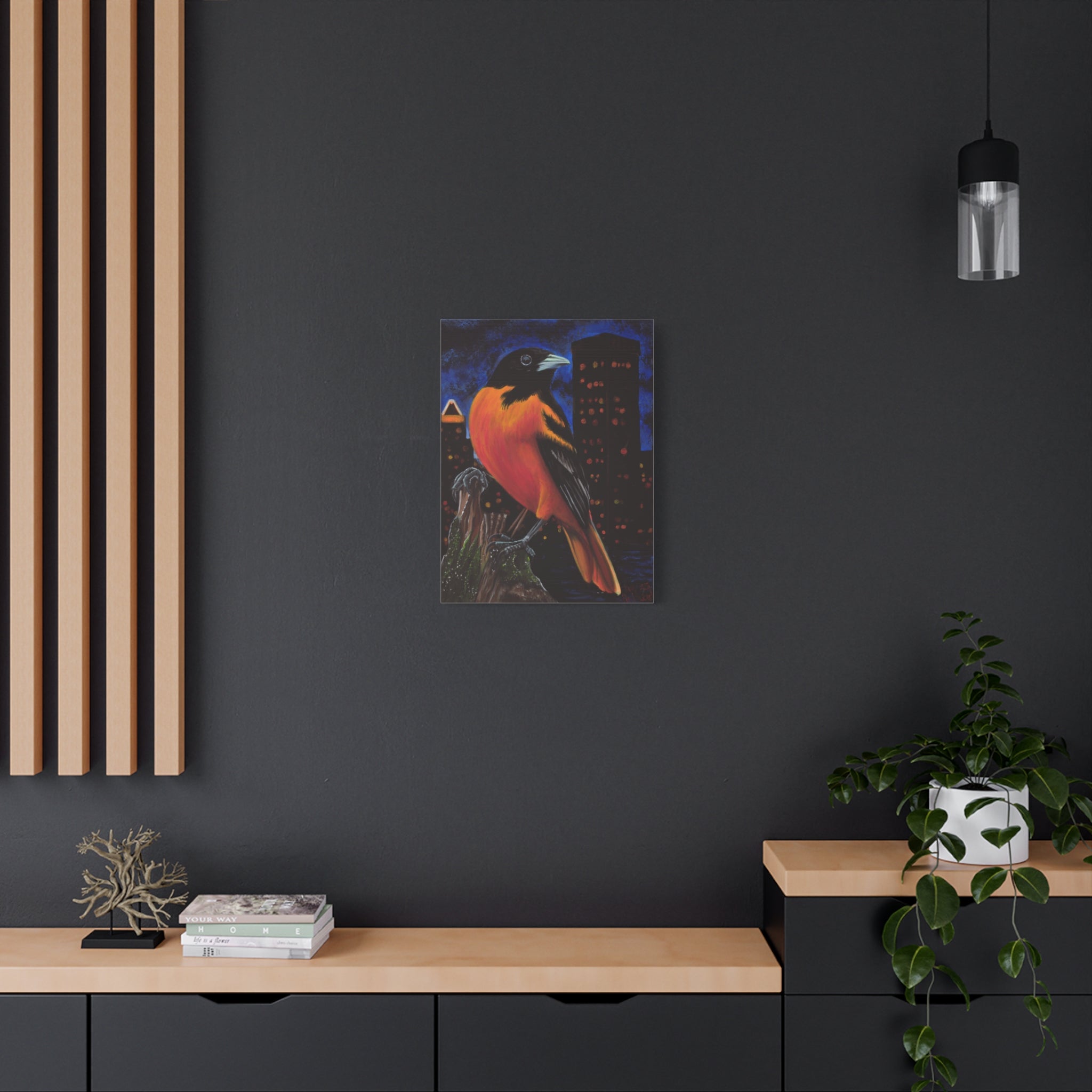 The Baltimore Oriole Canvas