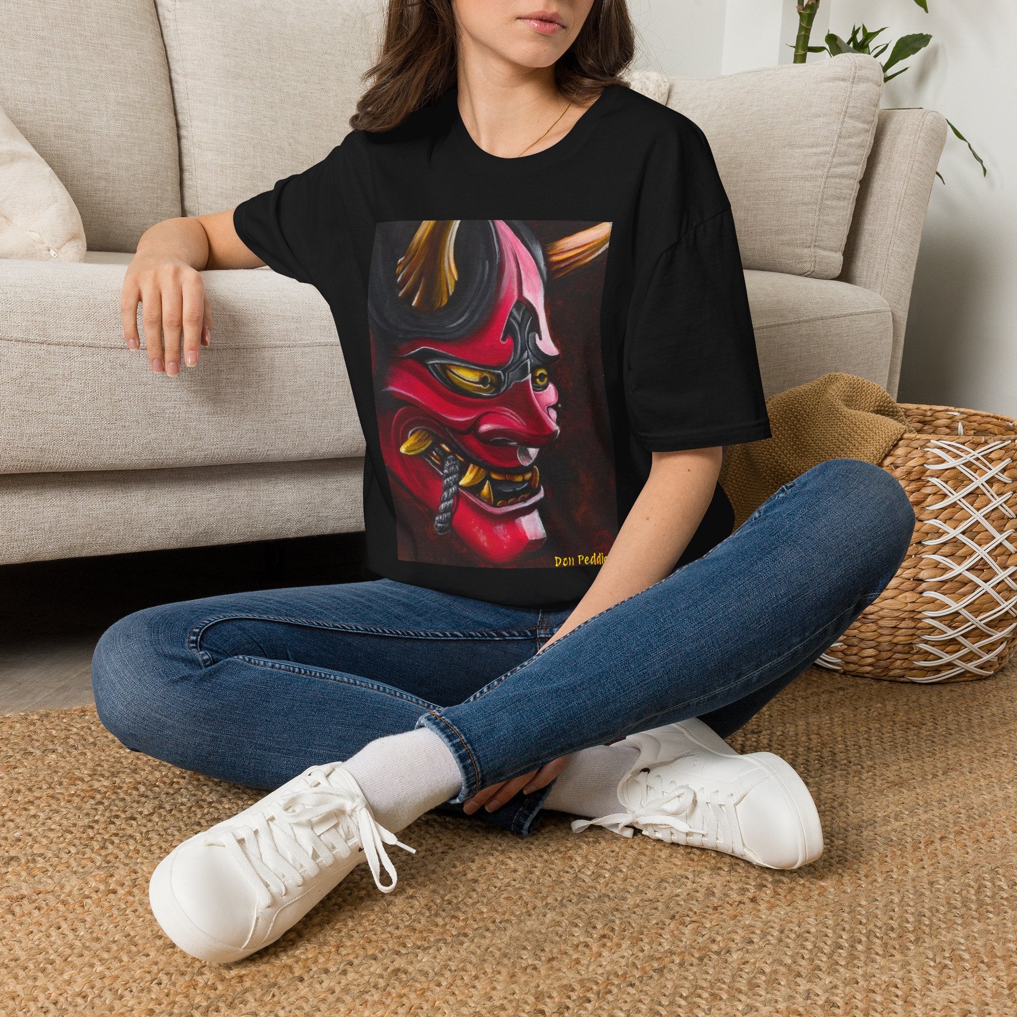 Oni T-Shirt — Japanese Oni Noh Theater Art Tee