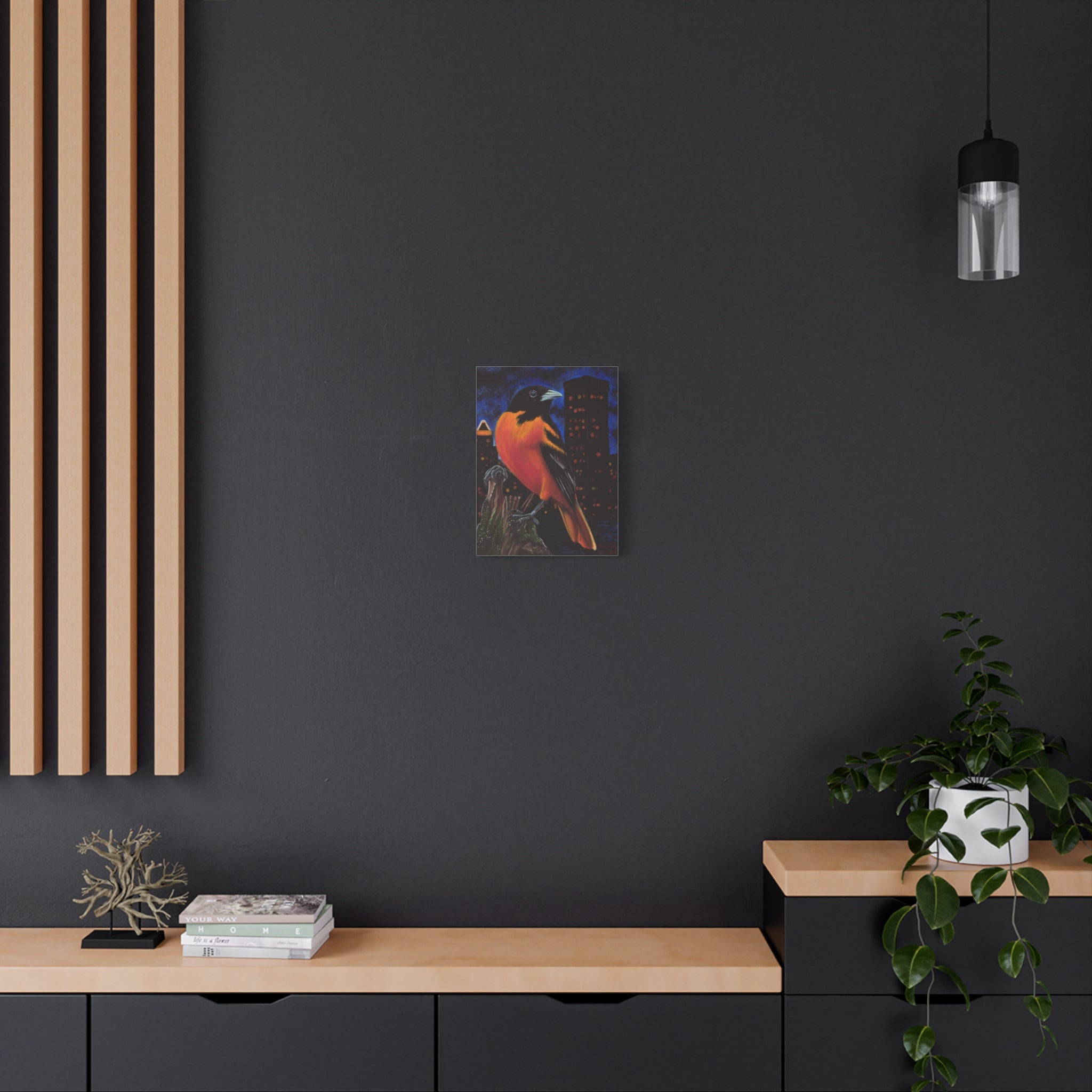 The Baltimore Oriole Canvas