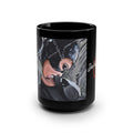 Deadly Kiss Coffee Mug — 15oz Black Art Mug (Don Peddicord Art)
