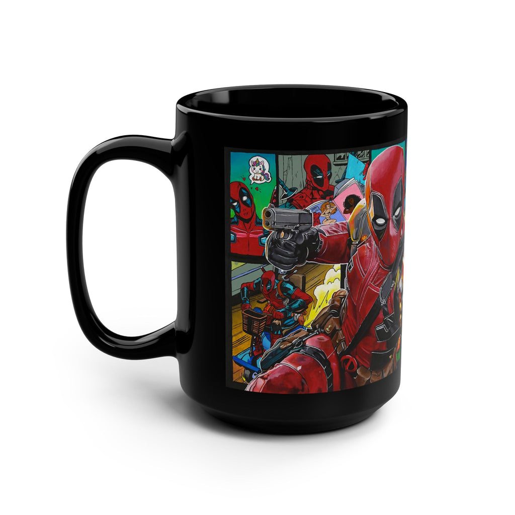 Maximum Effort Comic Collage 15oz Mug