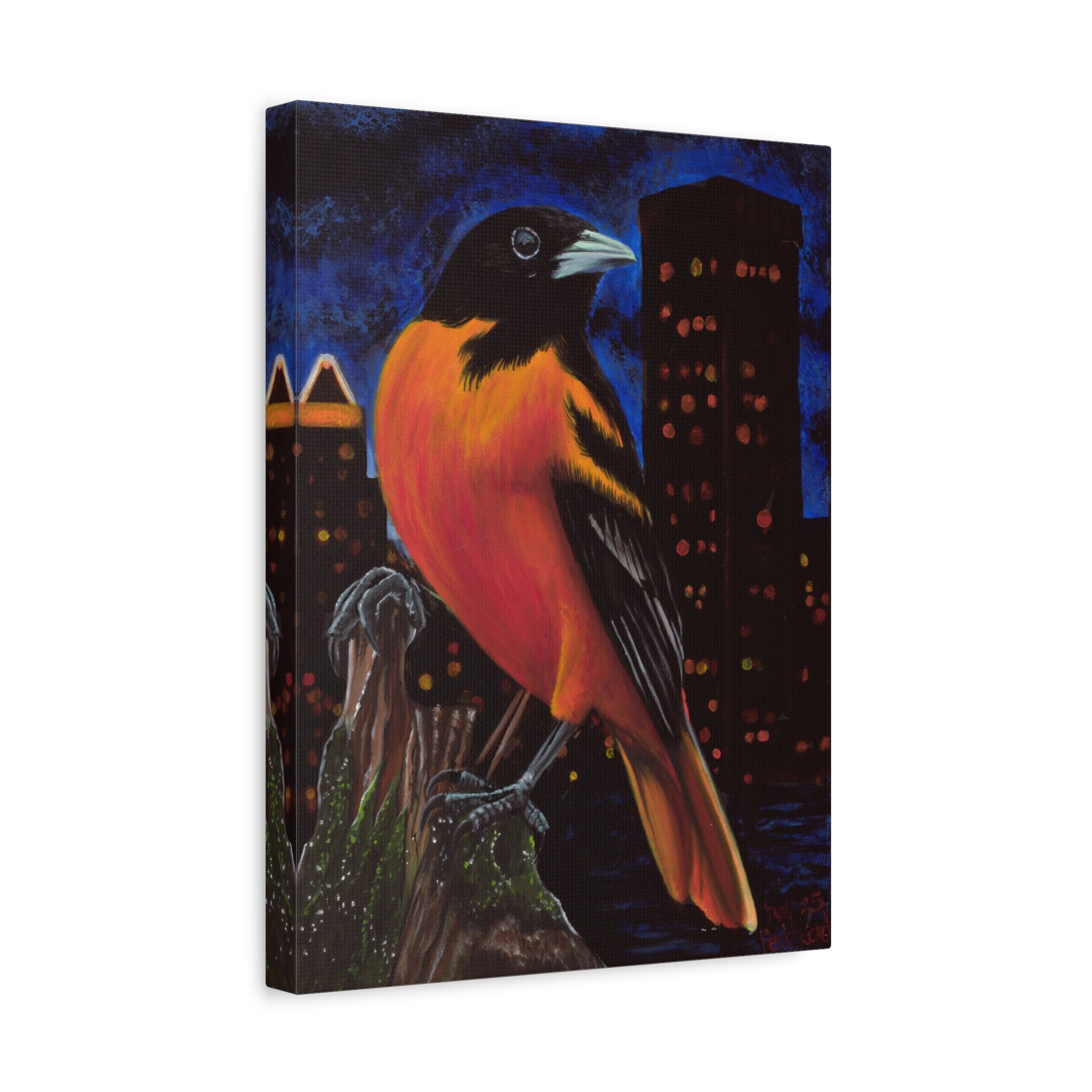 The Baltimore Oriole Canvas